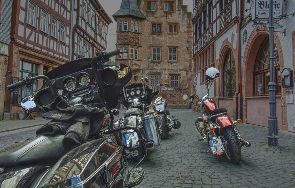 Motorrad Tour - ab Pension Ramona - 63628 Bad Soden-Salmünster